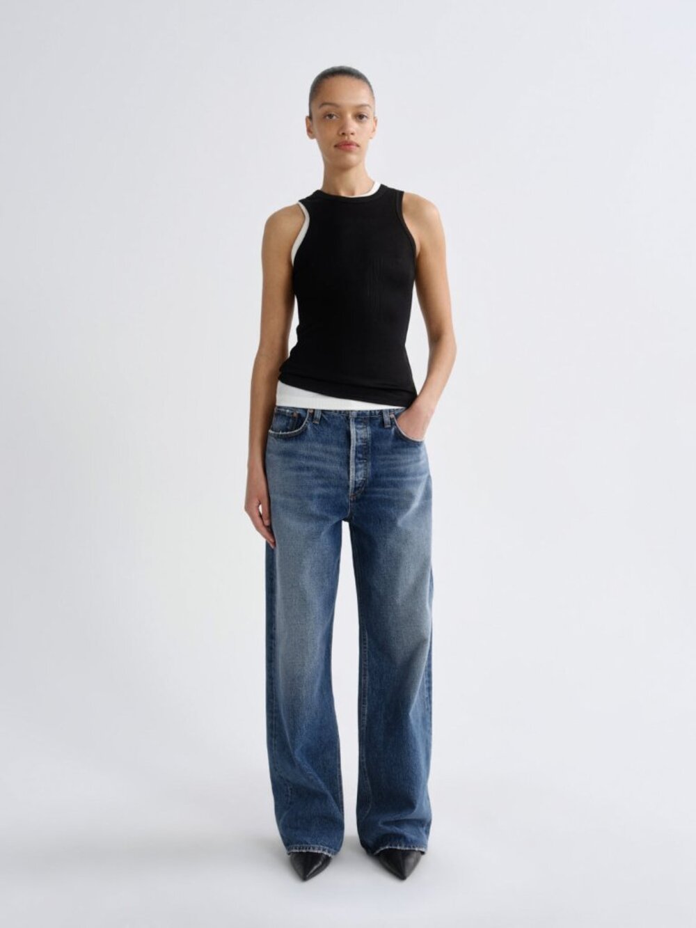 AGOLDE Low Slung Baggy in Selection size 25